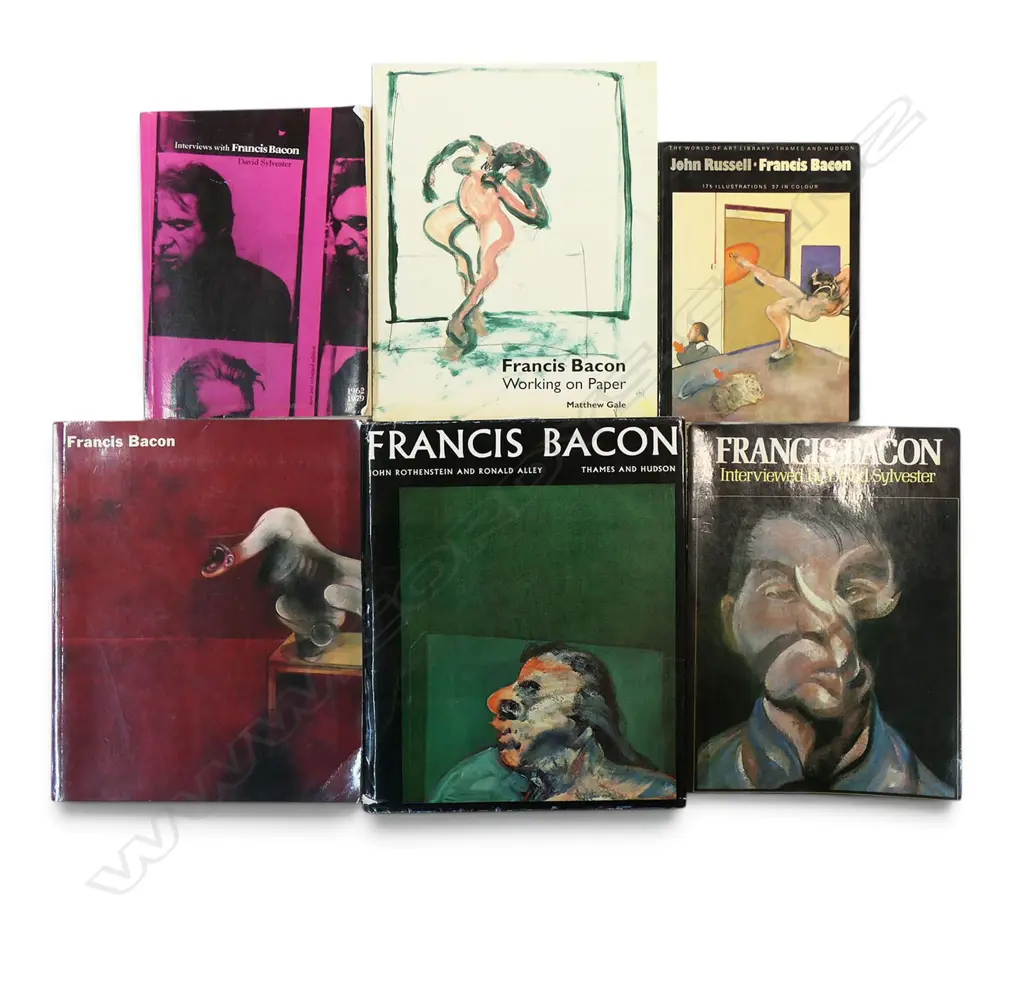 SIX PUBLICATIONS - FRANCIS BACON Image 1++